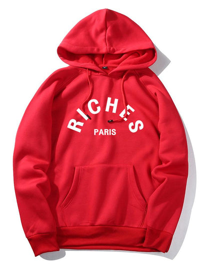 Thiago | Rich Paris Print Hoodie