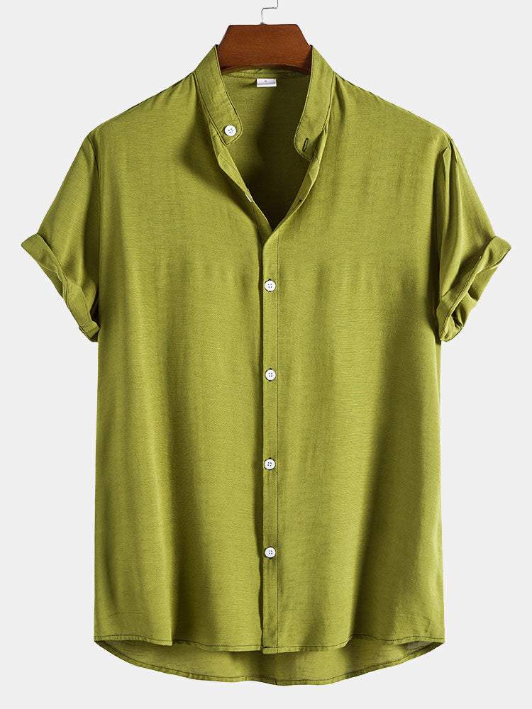 Asiri® | Stand Collar Shirts