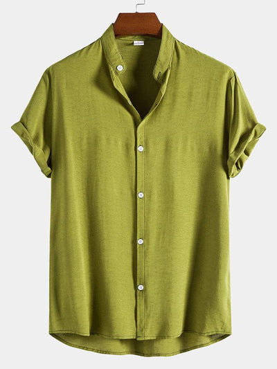 Asiri® | Stand Collar Shirts