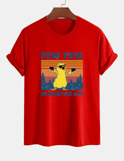 Telémaco® | Duck Print Cotton T-Shirt