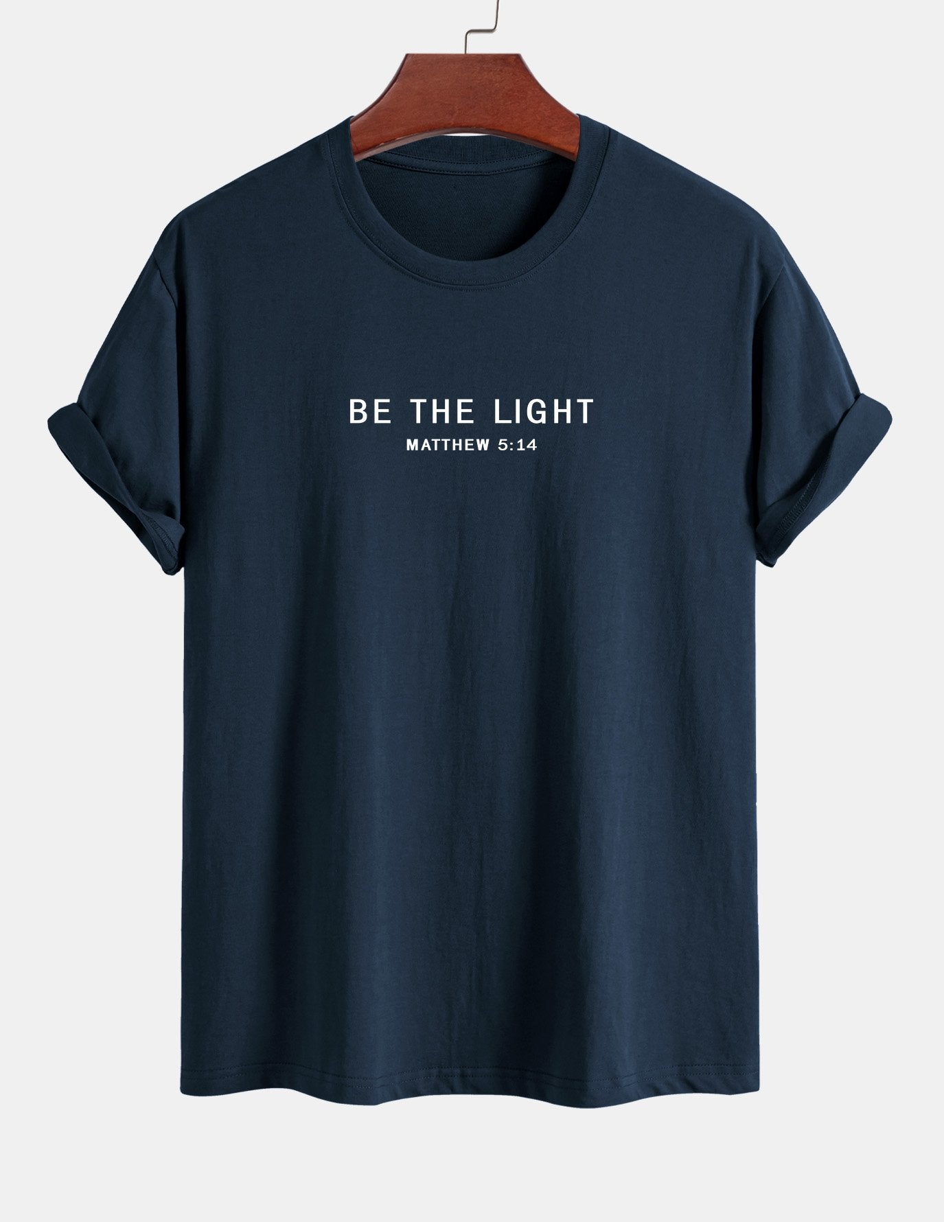 Asdrúbal® | Be The Light Print Cotton T-Shirt