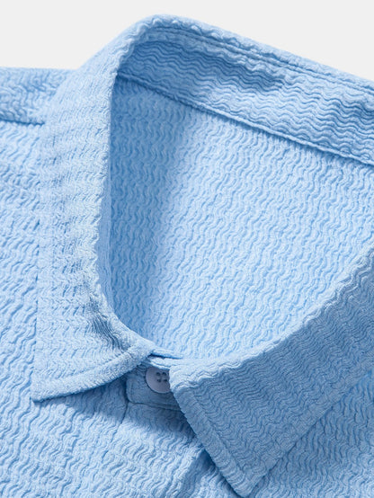 Ander® | Textured Button Up Shirt