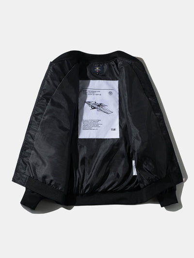 Holden | Oversized NASA Print Bomber Jacket