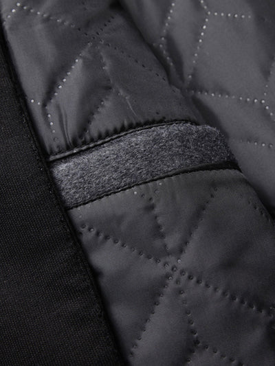 Sterling | Detachable Hooded Woolen Overcoat