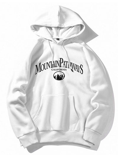 Trey | Mountain Pathways Print Hoodie