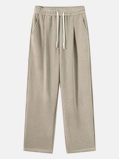 Admon® | 3 Pieces Polar Fleece Loose Fit Straight Leg Pants