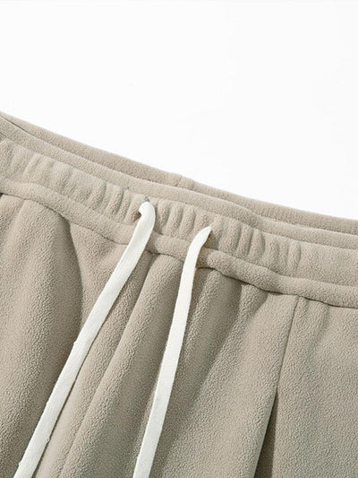 Admon® | 3 Pieces Polar Fleece Loose Fit Straight Leg Pants