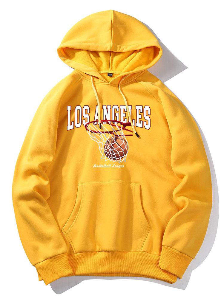 Gordon | Los Angeles Basketball Print Hoodie