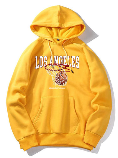 Gordon | Los Angeles Basketball Print Hoodie