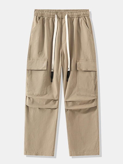 Galdino® | Straight Leg Cotton Cargo Pants