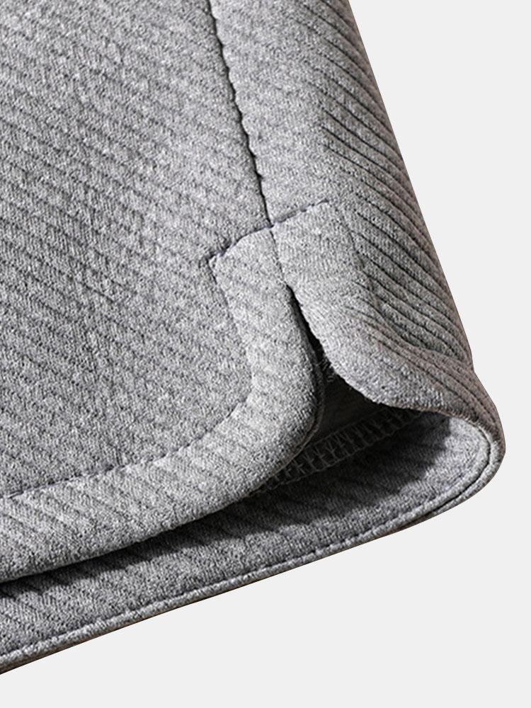 Herodoto® | Loose Fit Drawstring Twill Jacquard Shorts