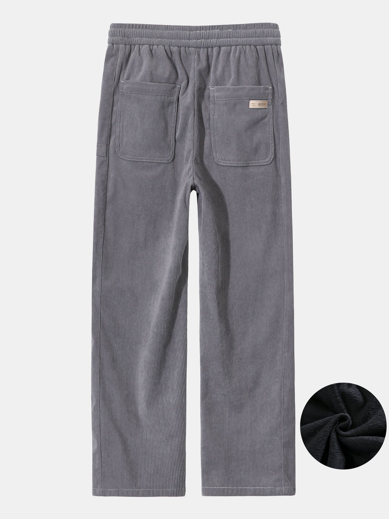 Galo® | Polar Fleece Lined Straight Leg Corduroy Pants