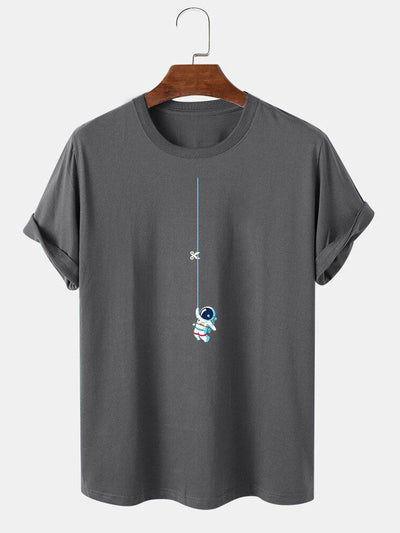 Allyn® | Astronaut On A String Print T-Shirt