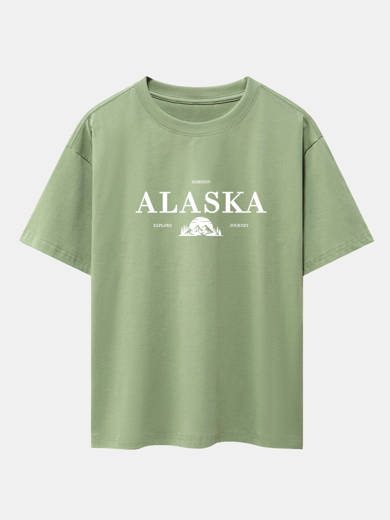 Enrique® | Slogan Print Drop Shoulder Oversize T-Shirt