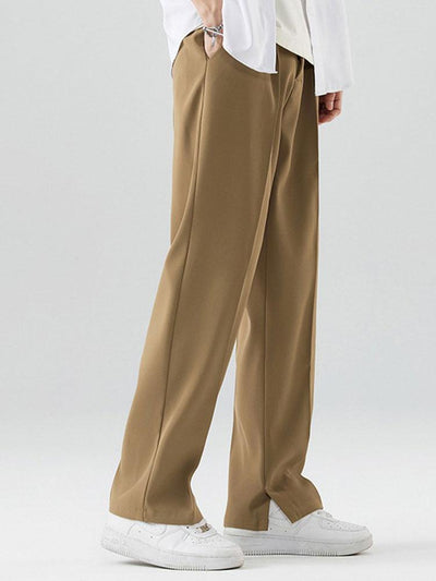 Baladeva® | Slit Hem Pleated Trousers