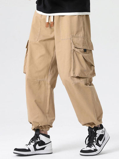 Bandon® | Elastic Drawstring Cuff Parachute Cargo Pants