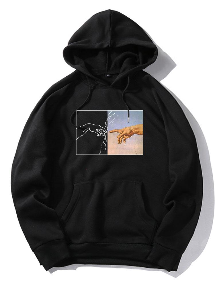 Jarred | Create Adam Print Hoodie