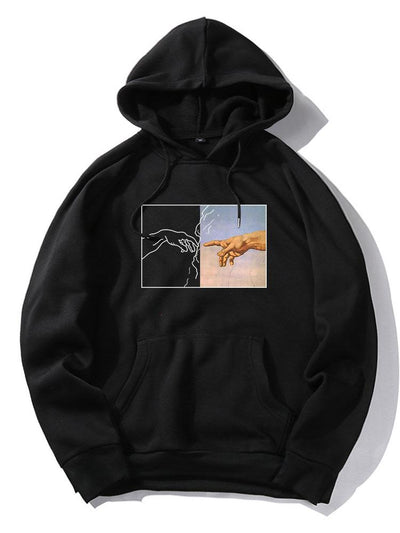 Jarred | Create Adam Print Hoodie