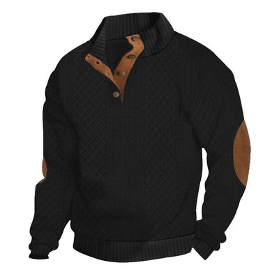 Men's Outdoor Casual Stand Collar Long Sleeve