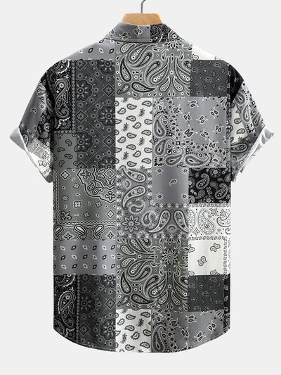 Andra® | Paisley Print Button Up Shirt
