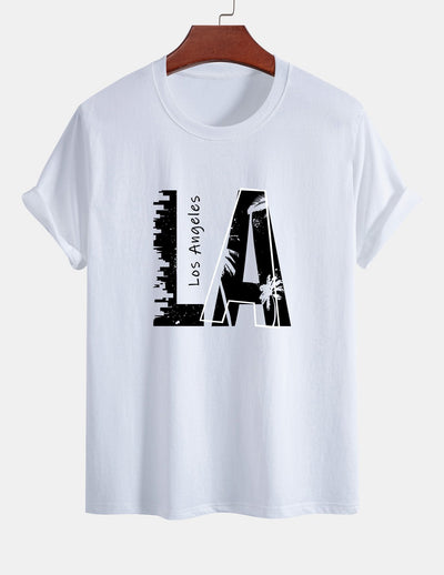 Arturo® | Los Angeles Print Cotton T-Shirt