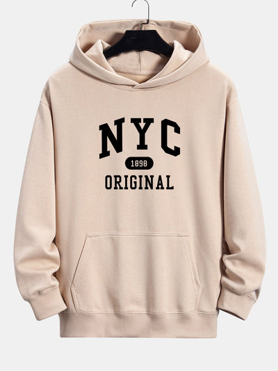Virgil | NYC Original Print Relax Fit Hoodie
