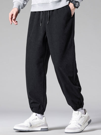 Emeterio® | Corduroy Drawstring Jogging Pants
