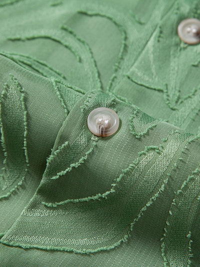 Amaury® | Jacquard Texture Cuban Shirt