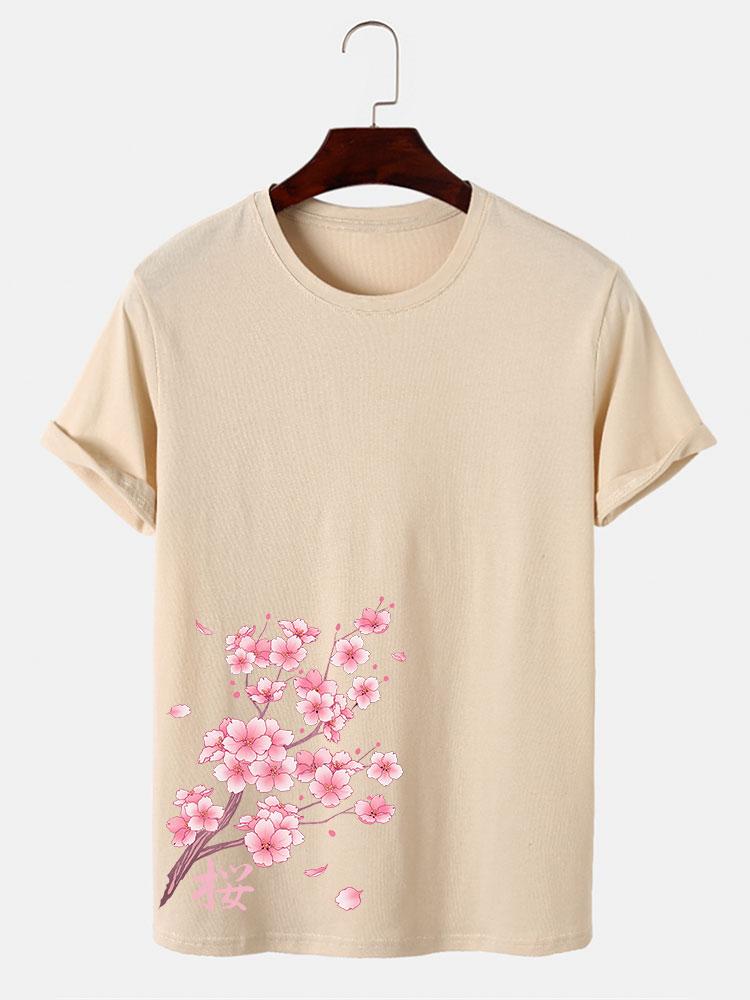 Jordan® | Cherry Blossoms Print T-Shirt