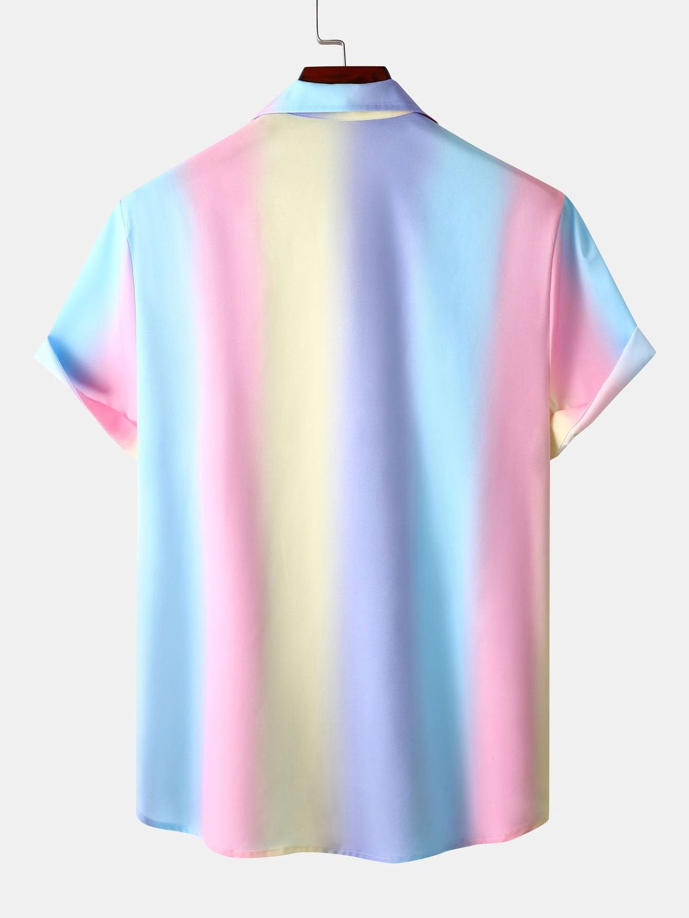 Otoniel® | Ombre Print Cuban Shirt & Swim Shorts