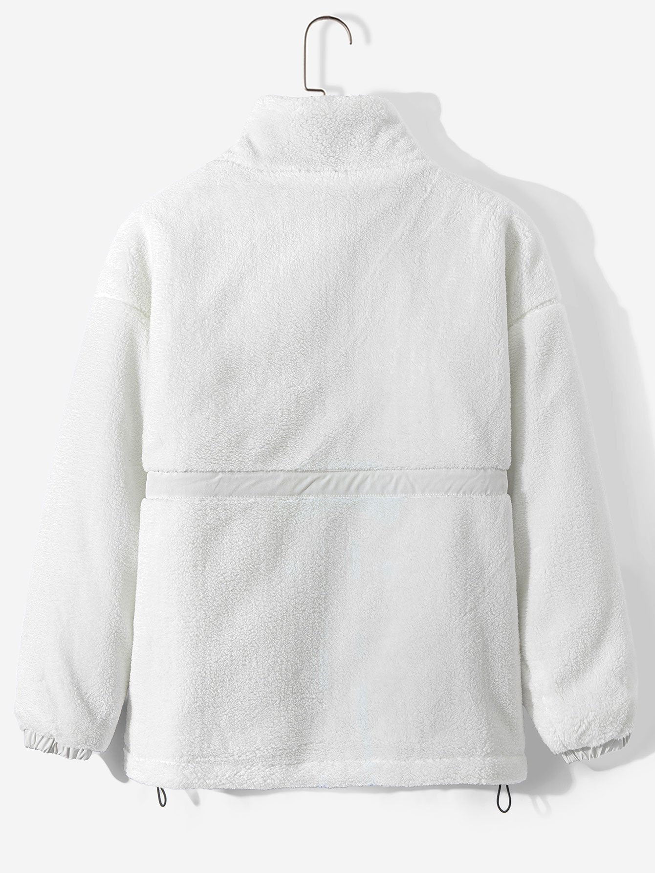 Marcelo | Quilted Lined Teddy Fleece Zip Up Coat