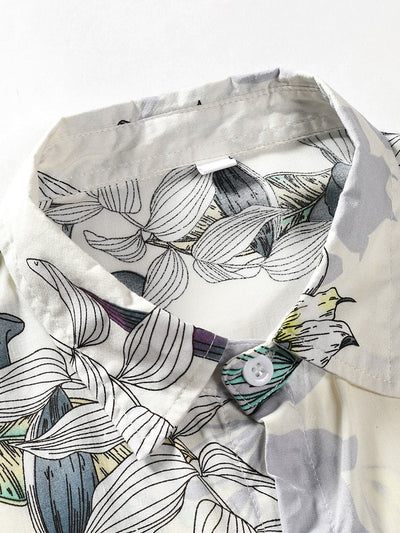 Arnout® | Viscose Floral Print Button Up Shirt