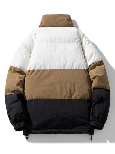 Quinn | Color Block Puffer Jacket