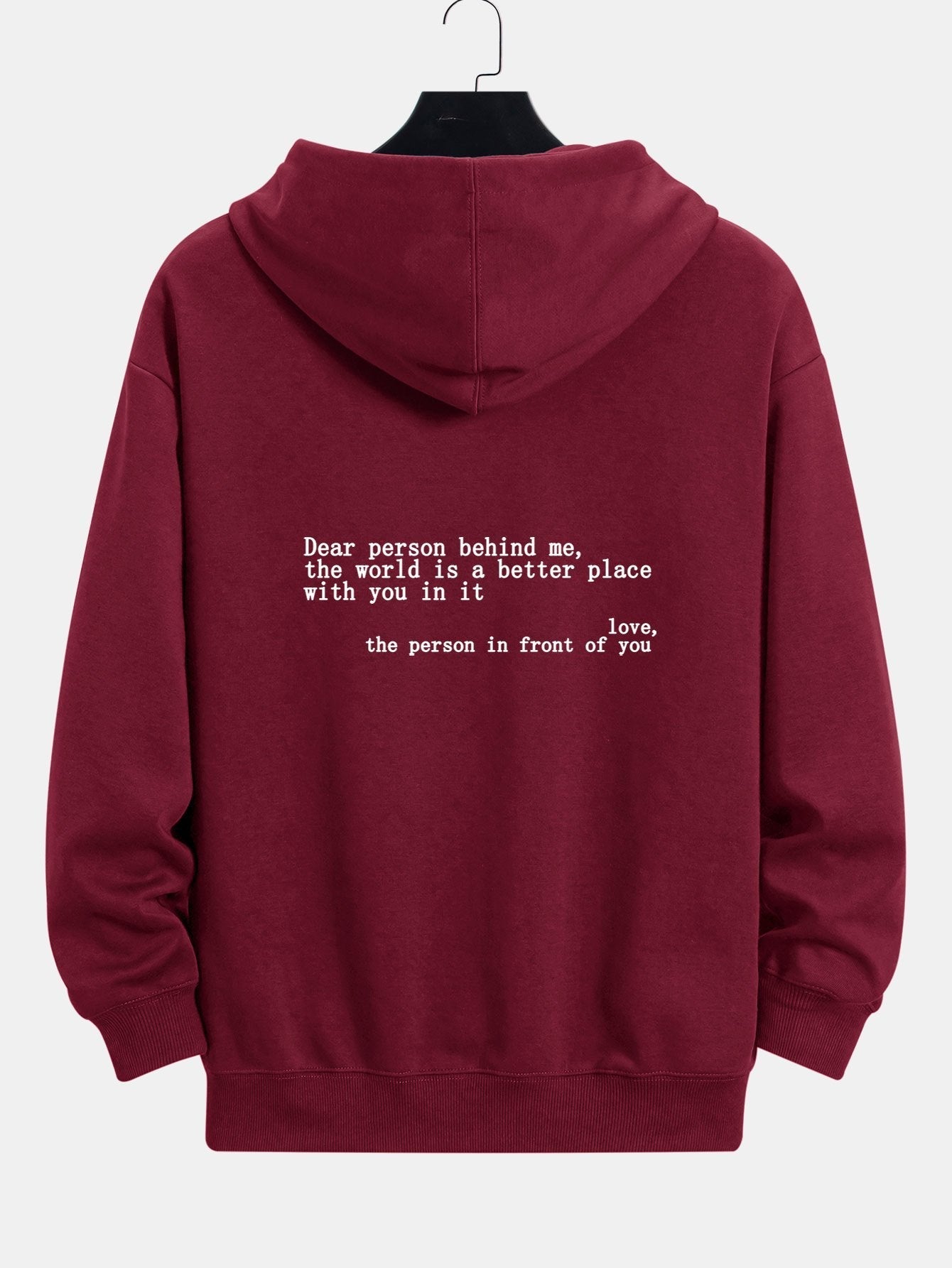 Noah | Slogan Print Relax Fit Hoodie
