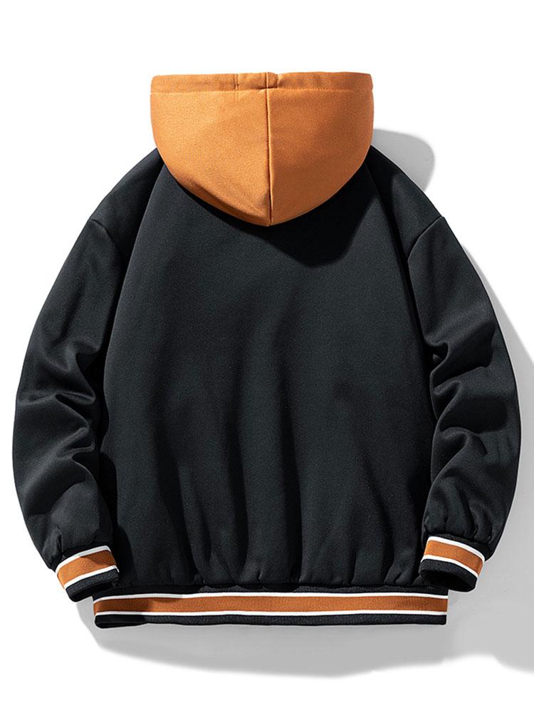 Tyler | Hooded Baseball Jacket