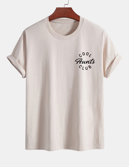 Sebastián® | Cool Aunts Club Print Cotton T-Shirt