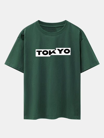 Leonardo® | Tokyo Print Drop Shoulder Oversize T-Shirt