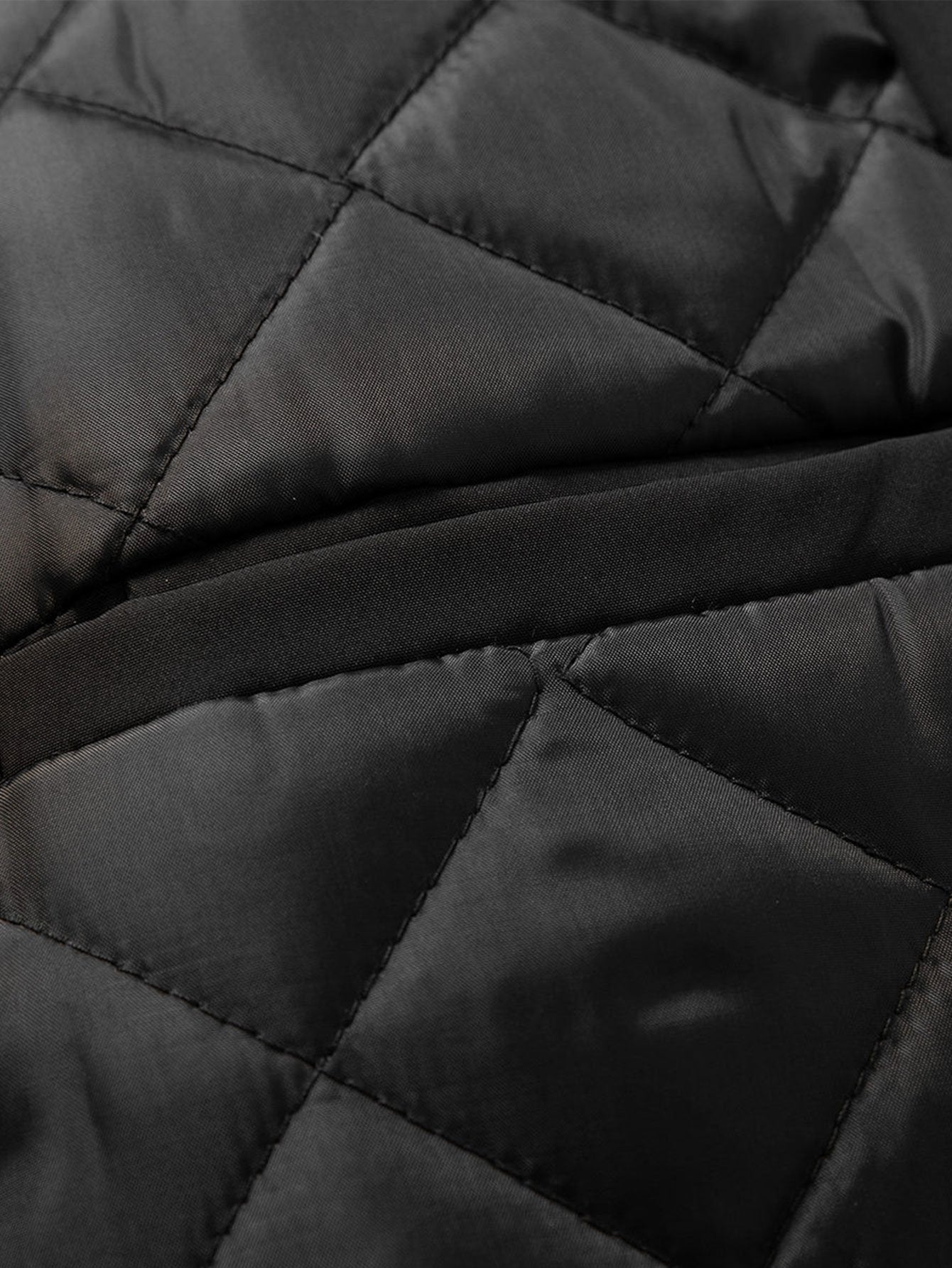 Lorenzo | Quilted Lined Teddy Fleece Zip Up Jacket