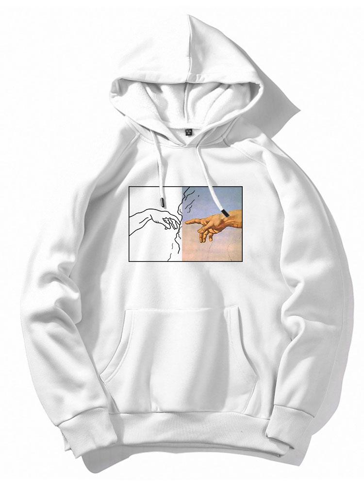Jarred | Create Adam Print Hoodie