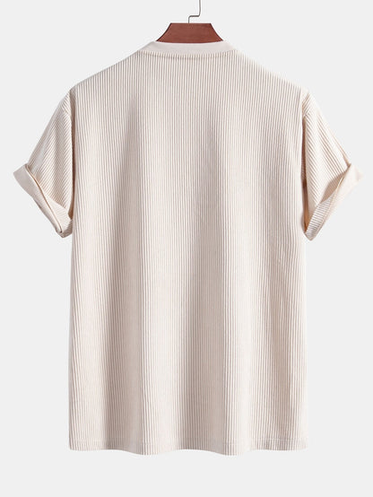 Baltasar® | Corduroy Oversize T-Shirt With Pocket & Shorts