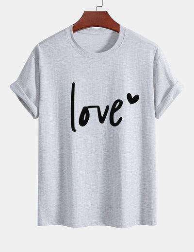 Tarsicio® | Love Print Cotton T-Shirt