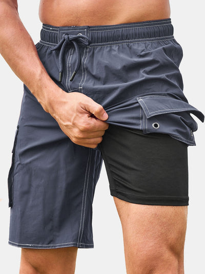 Adalhard® | 2-in-1 Outdoor Beach Swimming Shorts