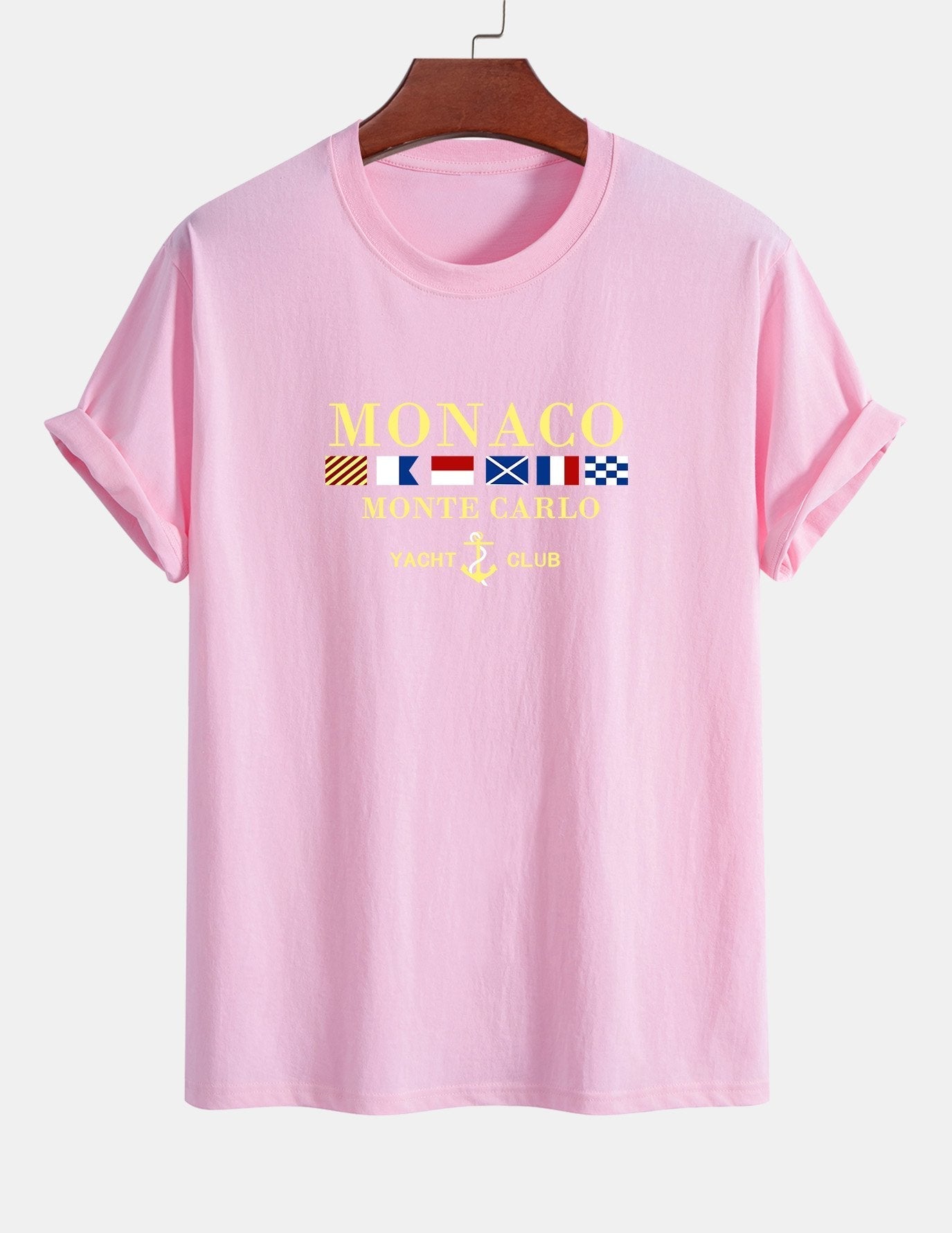 Arnaldo® | Monaco Slogan Print Cotton T-Shirt