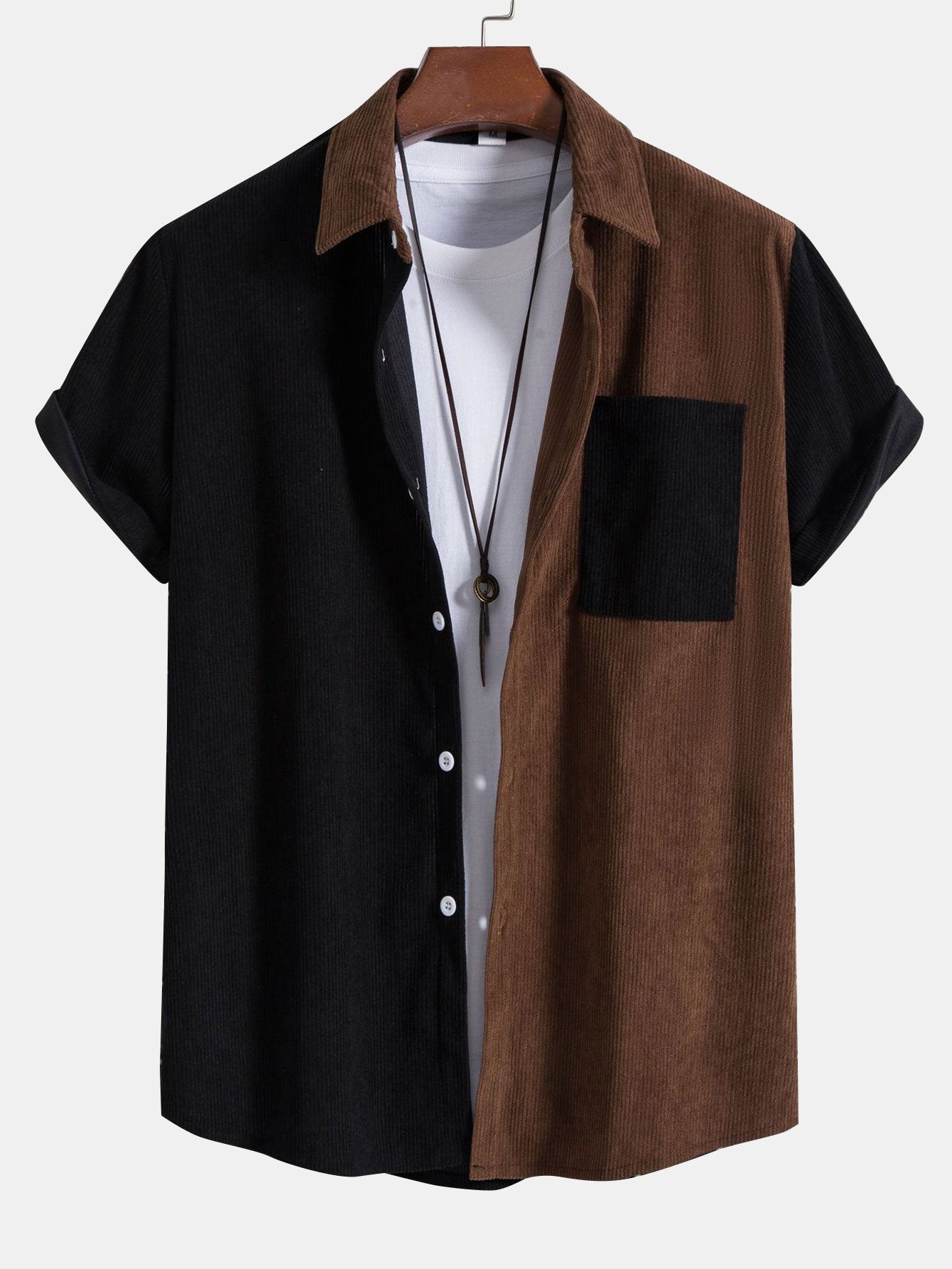 Yusuf® | Two Tone Corduroy Shirt