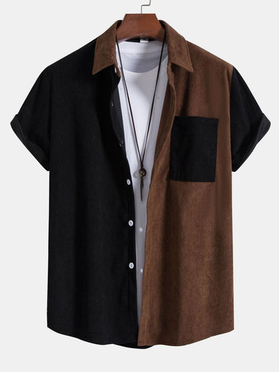 Yusuf® | Two Tone Corduroy Shirt