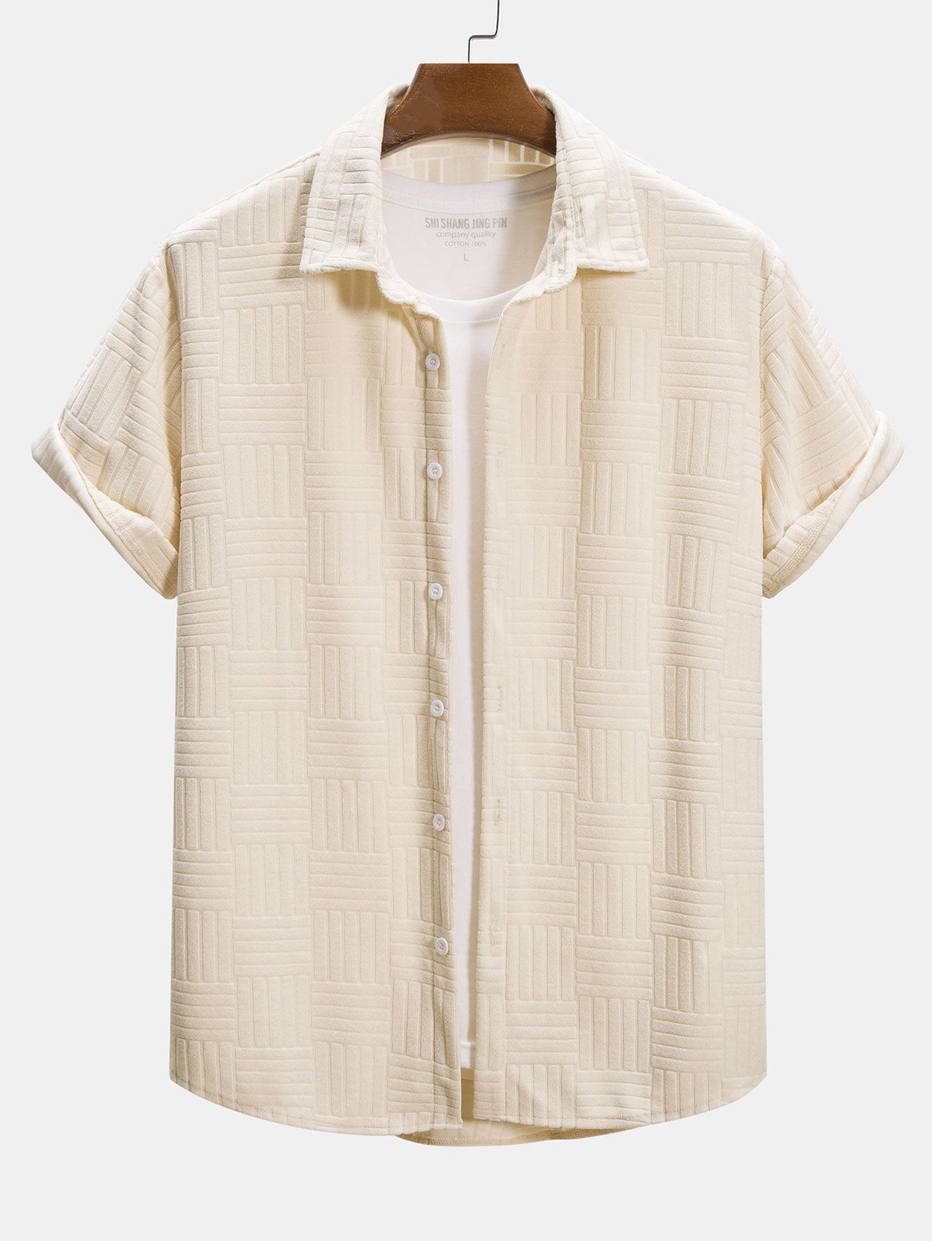 Malcolm® | Towelling Jacquard Shirt