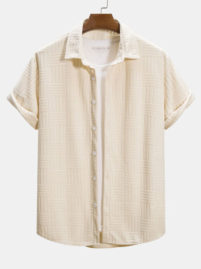 Malcolm® | Towelling Jacquard Shirt