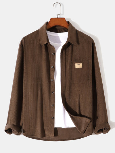 Amichai® | Long Sleeve Corduroy Shirt