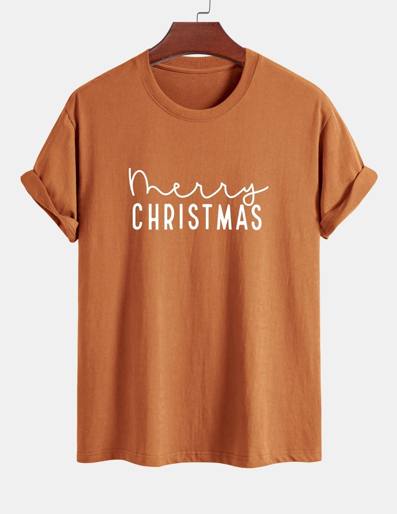 Adelmo® | Christmas Print Cotton T-Shirt