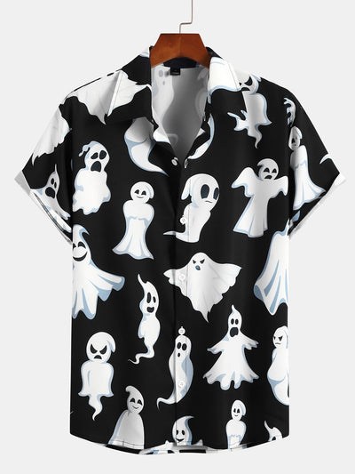 Aleron® | Cute Ghost Print Shirt